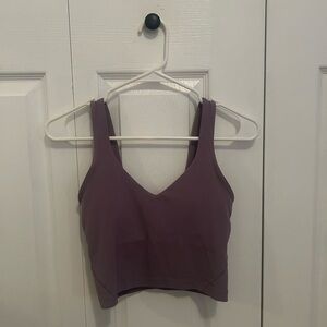 purple lululemon align tank